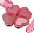 Heart-Shaped Vegan Highlighter & Blush